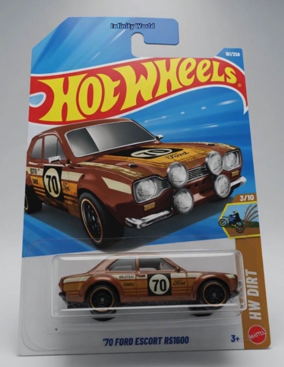 Hotwheels '70Ford Escort Rs1600 Hw Dirt