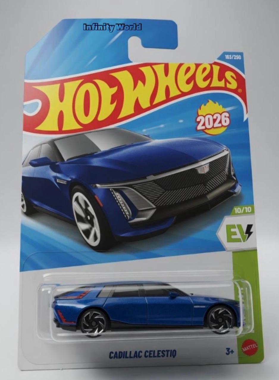 Hotwheels 2026 Cadillac Celestiq Hw Ev