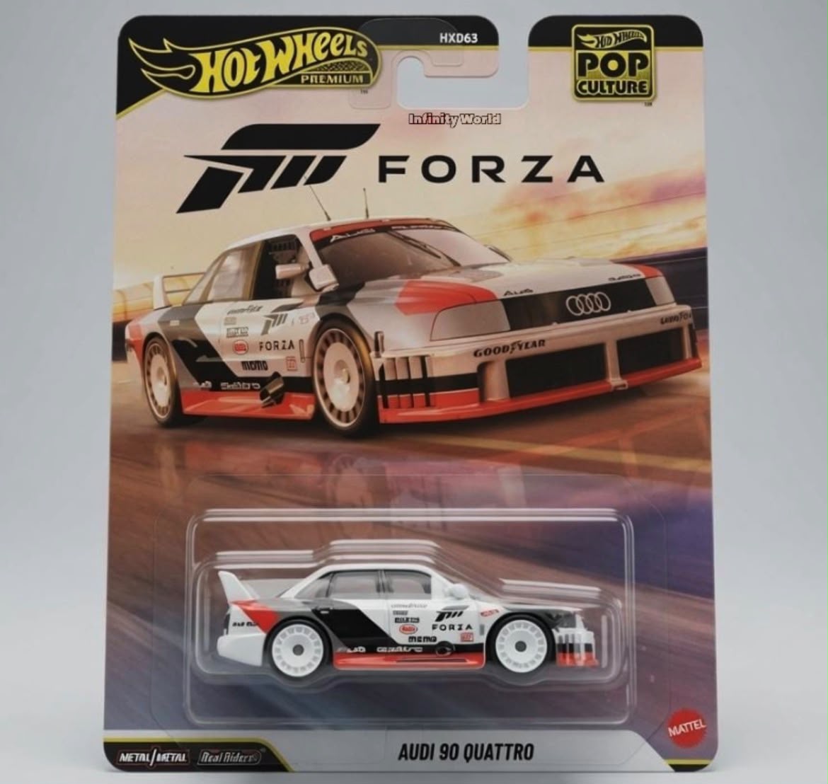Hotwheels Premium Pop Culture Forza Audi 90 Quattro