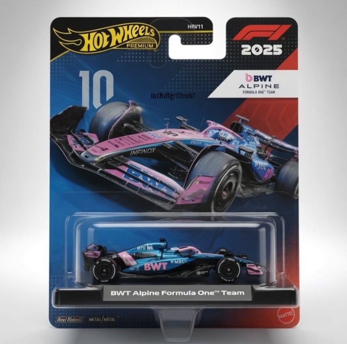 Hotwheels Premium 2025 Alpine Formula One Team