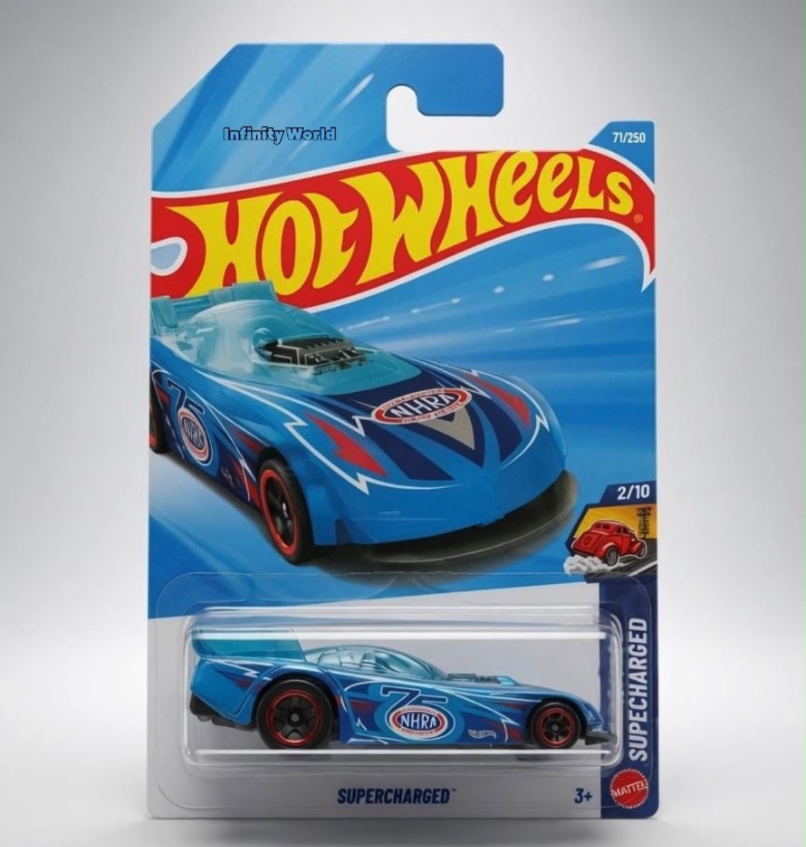 Hotwheels Supercharged Drag Racers Piste De Course