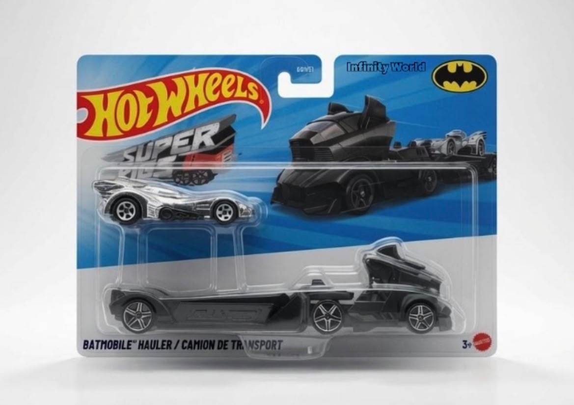 Hotwheels Super Rigs Batmobile Hauler / Camion De Transport