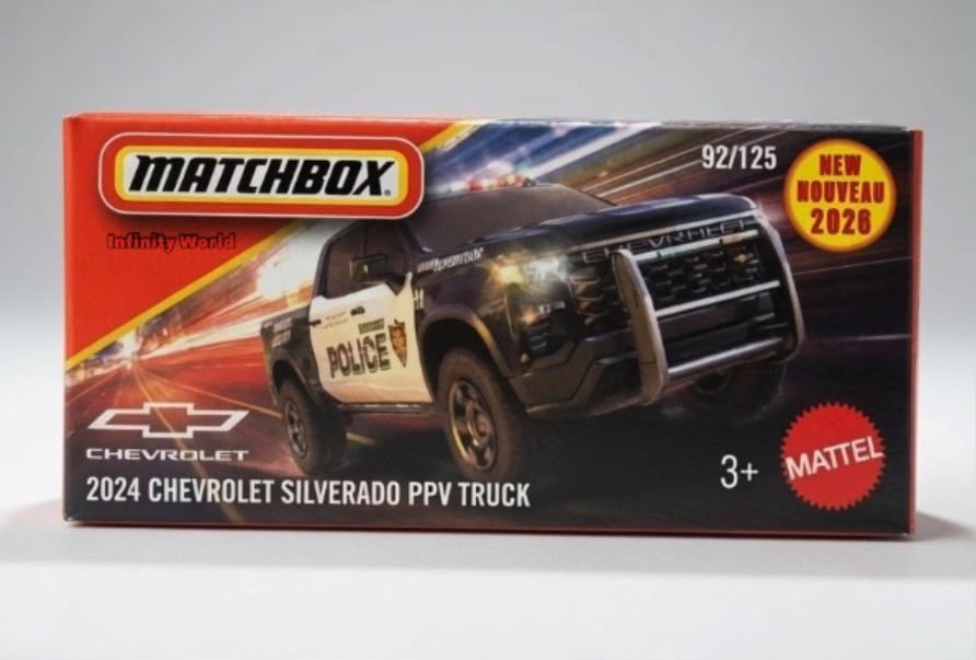 Matchbox 2024 Chevrolet Silverado Ppv Truck