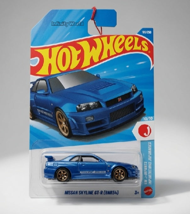 Hotwheels Nissan Skyline Gt-R (BNR34) Hw J-Imports Importations Japonaises