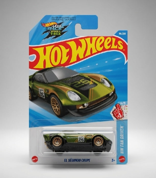 Hotwheels El Segundo Coupe Hw Fan Driven