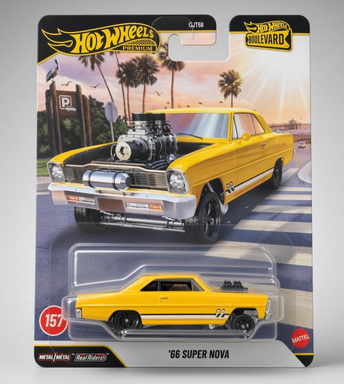 Hotwheels Boulevard ’66 Super Nova #157 – Classic Muscle Meets Premium Die-Cast