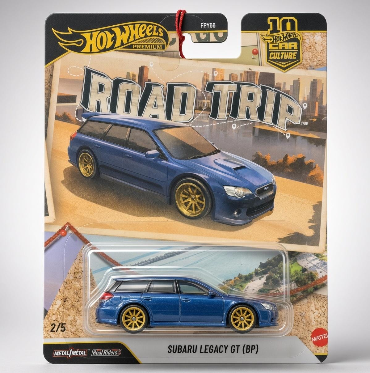 Hotwheels Premium Subaru Legacy Gt (BP)