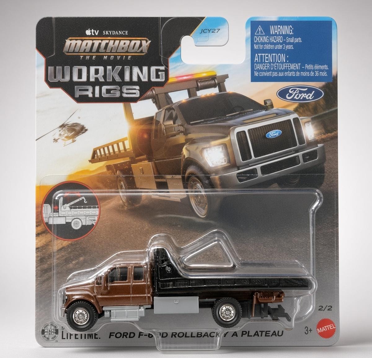 Matchbox The Movie Ford F-650 Rollback / A Plateau