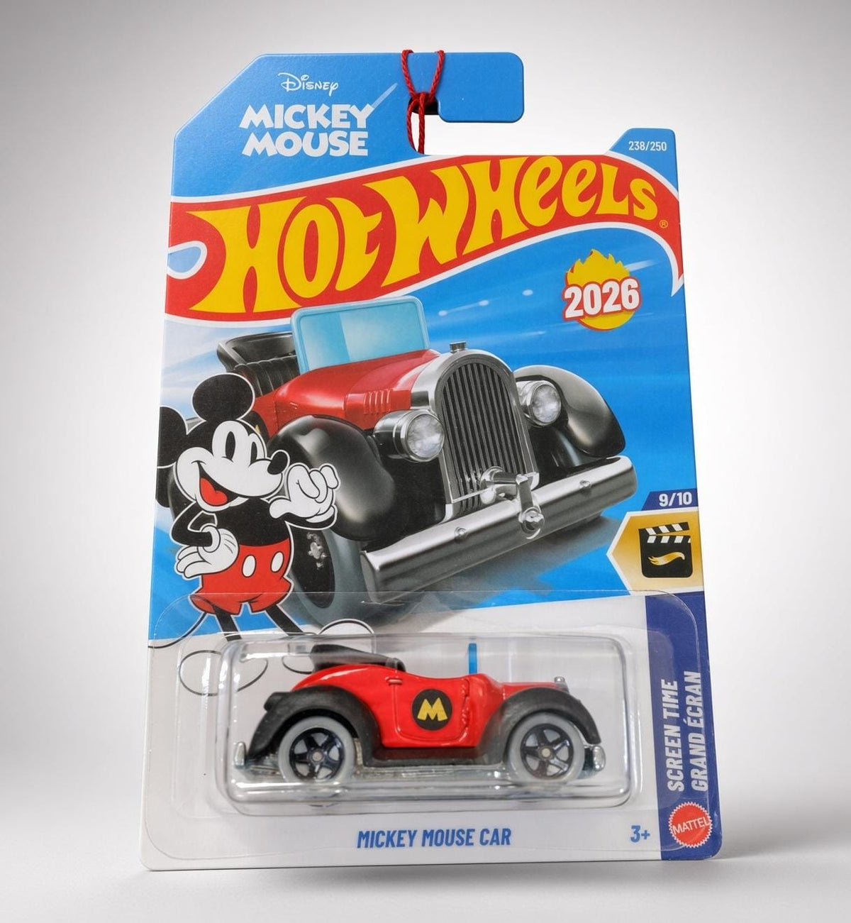Hotwheels 2026 Mickey Mouse Car Screen Time Grand Ecran
