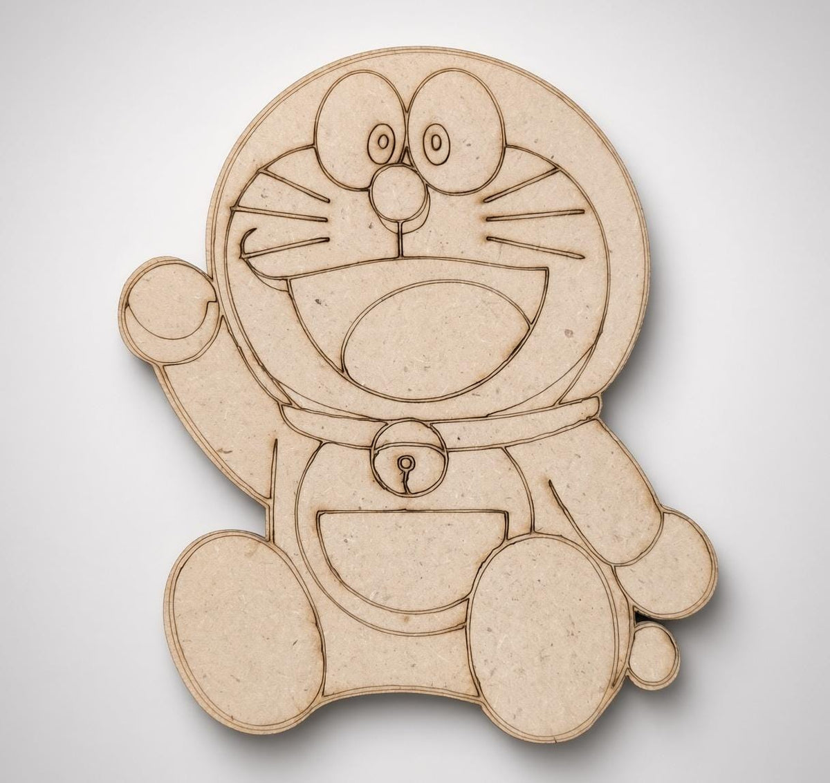 DIY MDF Doraemon Fridge Magnet