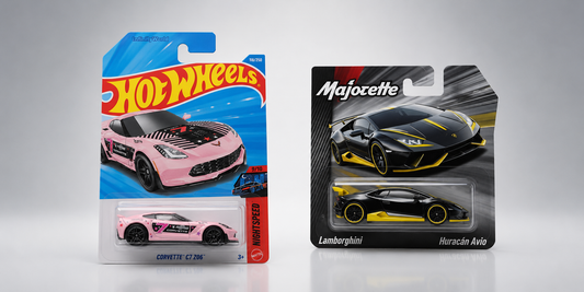 Hotwheels vs Majorette: Corvette C7 Z06 & Lamborghini Huracán Avio Review