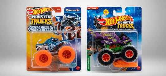 Hotwheels Monster Trucks: Rhinomite vs Batitude Showdown