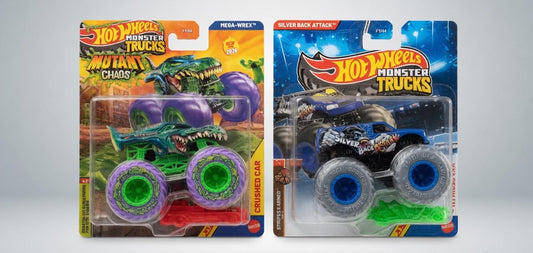 Hotwheels Monster Trucks: Mutant Chaos & Power Machines Collection