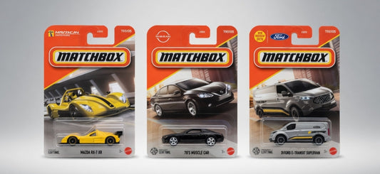 Matchbox Die-Cast Collection: Electric Trucks, Race Cars & Classic Muscle Cars Review