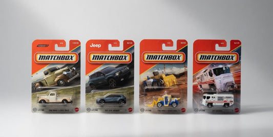Matchbox Die-Cast Collection: Vintage Dodge, Jeep Avenger & Rescue Vehicles