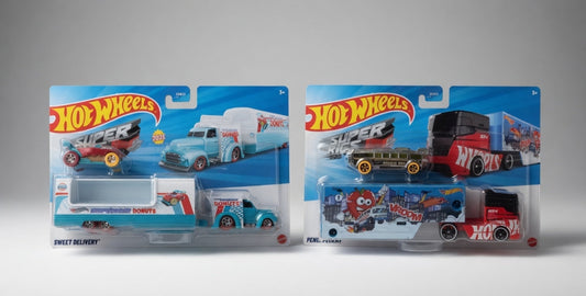 Hotwheels Super Rigs: Creative Delivery Trucks and Pop Culture Transporters
