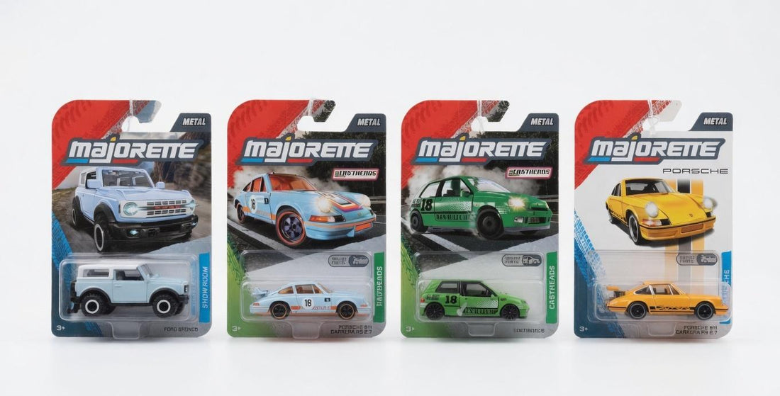 Majorette Die-Cast Collection: Off-Road Power, Rally Legends & Classic Porsche Icons