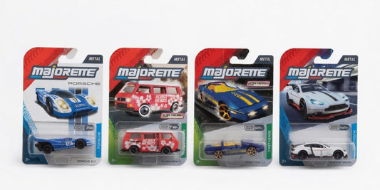 Majorette Die-Cast Collection: From Porsche 917 to Aston Martin Vantage GT4