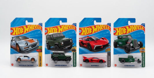 HotWheels 2025: Classic Icons, Off-Road Legends & Futuristic Speed Machines