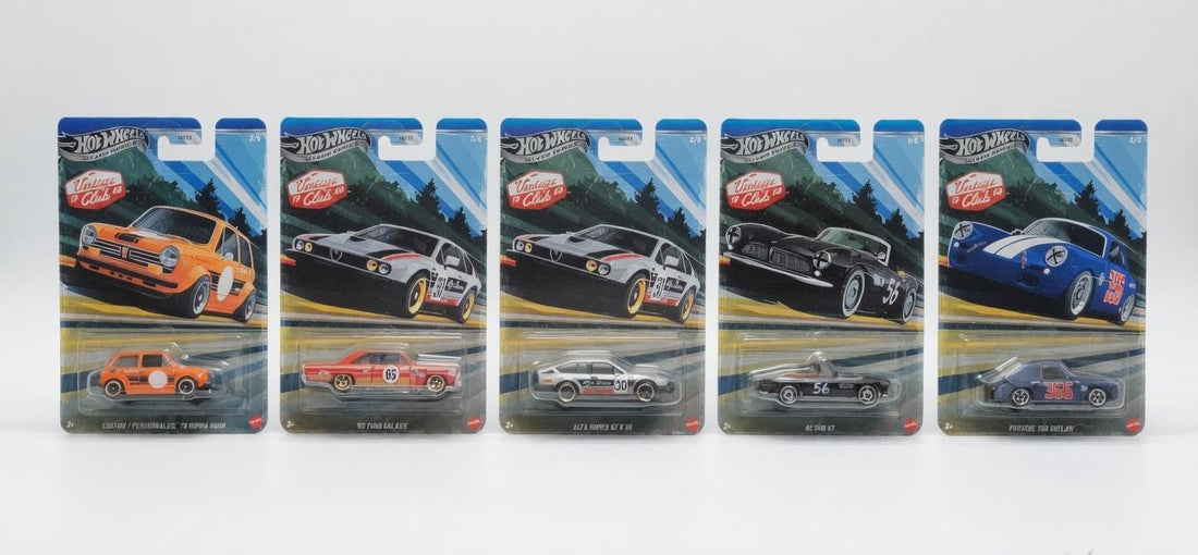 Vintage hotwheels Racing Collection