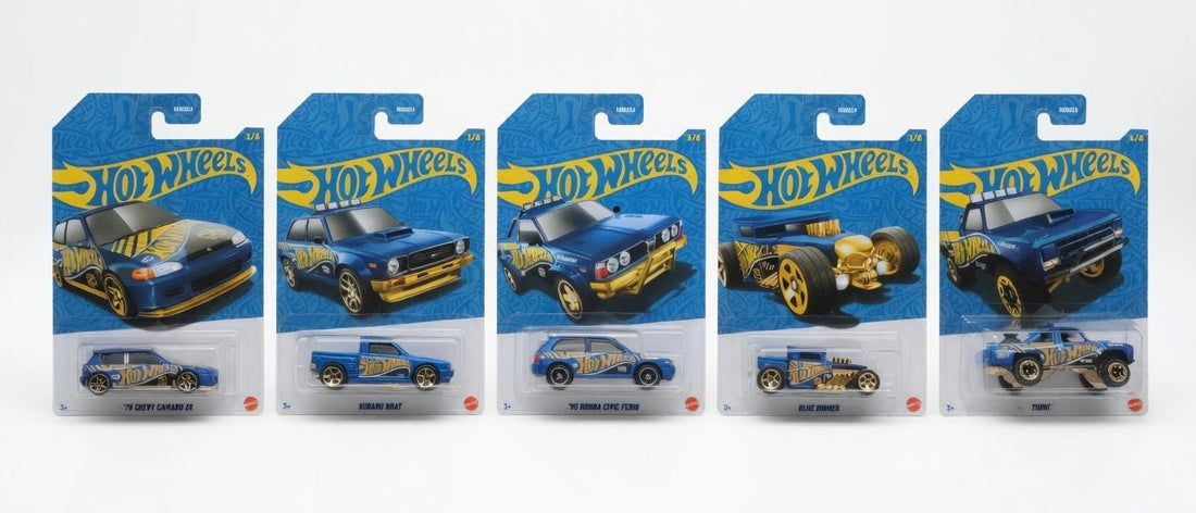 HotWheels Blue & Gold Series: A Complete Guide to Muscle Cars, JDM Icons & Custom Builds