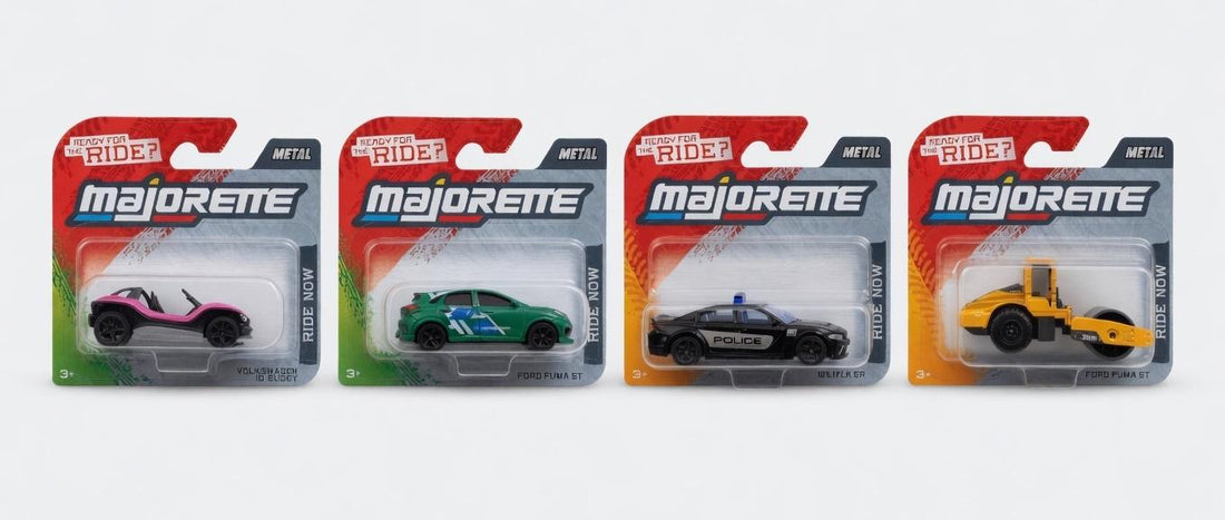 Majorette Diecast Showcase: Modern Street Cars Meet Real-World Machines