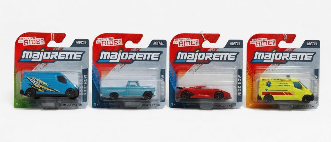 Majorette Car Collection: Vintage Style Meets Modern Utility on Wheels