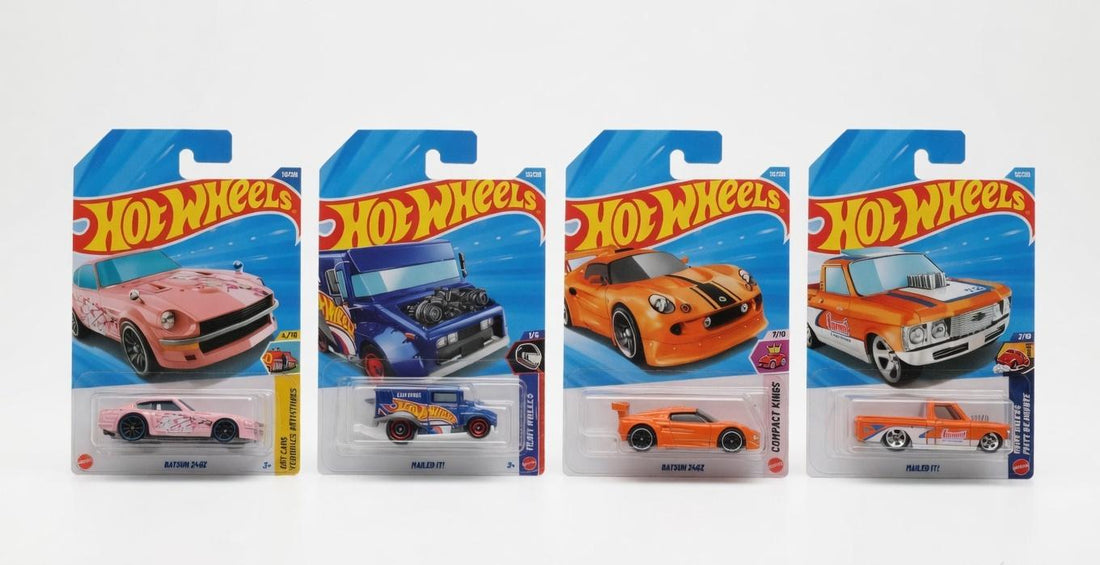 Hotwheels Showcase: Datsun Legends & Creative Truck Builds