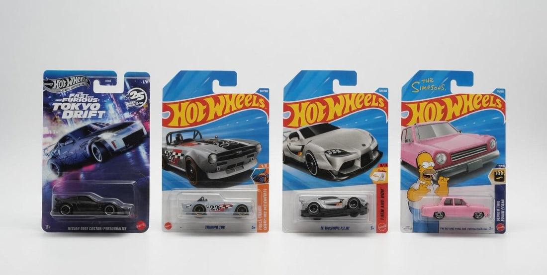 Hot Wheels Showcase: From Supra Performance to Simpsons Fun