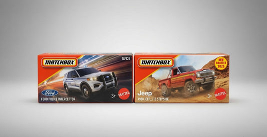 Exploring the Matchbox Ford Police Interceptor and 1980 Jeep J10 Stepside