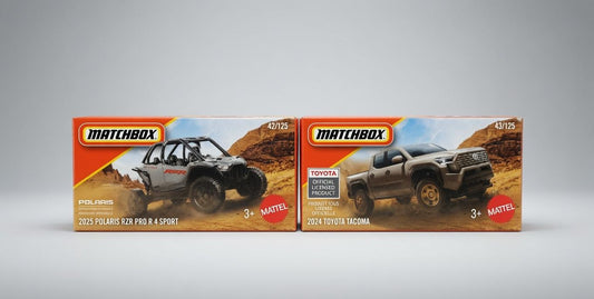 Ultimate hotwheels Off-Road Diecast Collection Guide: Polaris RZR Pro R & Toyota Tacoma