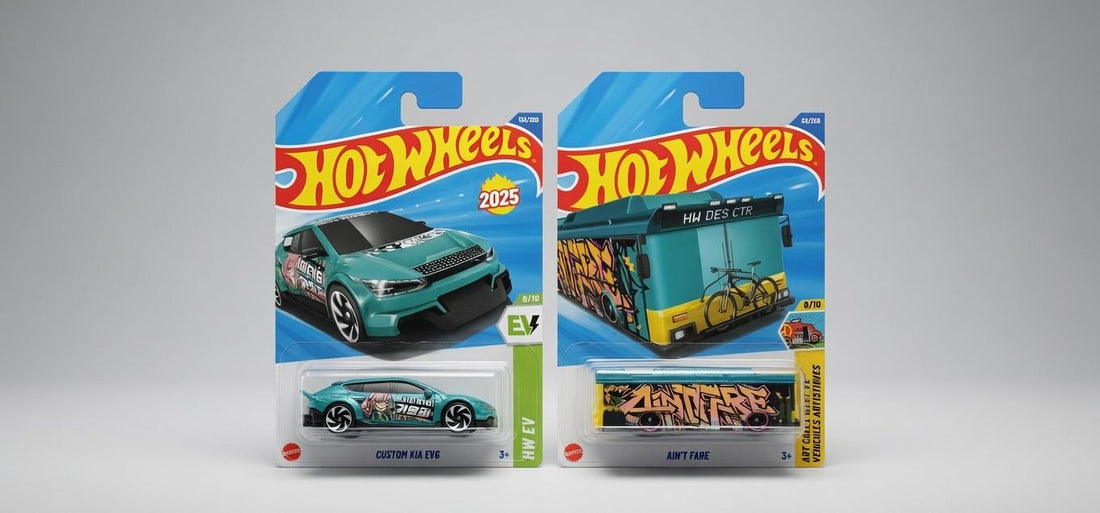 HotWheels 2025 Collection: Exploring Custom Kia EV6 and Ain’t Fare in Detail