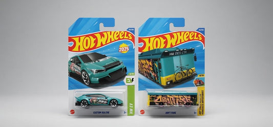 HotWheels 2025 Collection: Exploring Custom Kia EV6 and Ain’t Fare in Detail