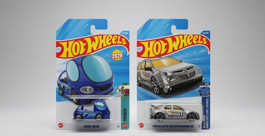 Ultimate hotwheels Fantasy & Custom Cars: Deora Tooned Meets Pontiac Aztek