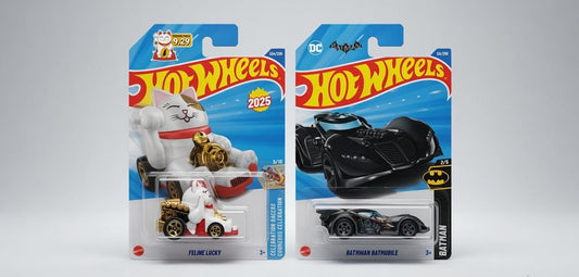 Hotwheels 2025 Collection Guide: Feline Lucky & Batman Batmobile Must-Have Diecast Cars