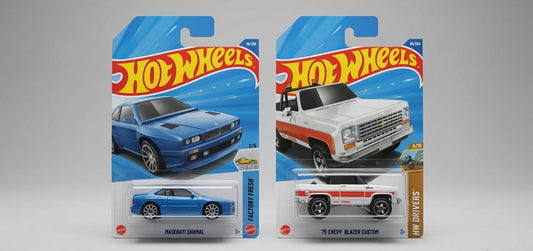 Hotwheels Diecast Collection 2025: Maserati Shamal & ’75 Chevy Blazer Breakdown