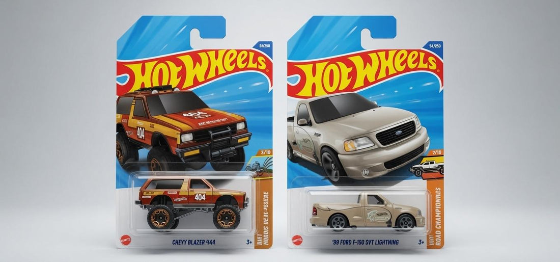 hotwheels Diecast Trucks Guide 2025: Blazer 4x4 & Ford Lightning Breakdown