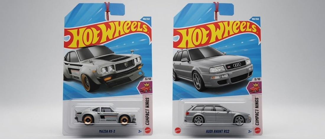 HotwheelsMazdaRX-3 vs hotwheelsAudiAvantRS2: Compact Kings Full Breakdown