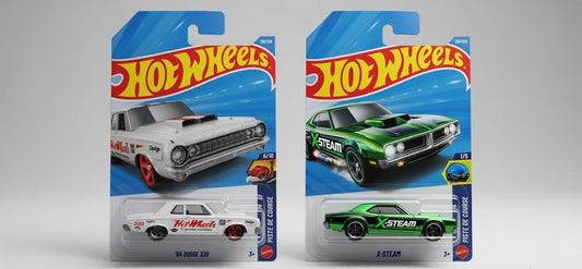 HotwheelsPisteDeCourse: ’64 Dodge 330 and X-Steam Detailed Review