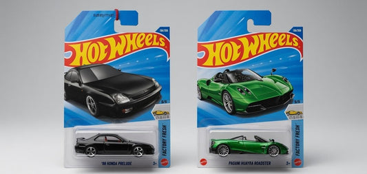 HotWheelsCollection Spotlight: ’98 HONDA PRELUDE & PAGANI HUAYRA ROADSTER