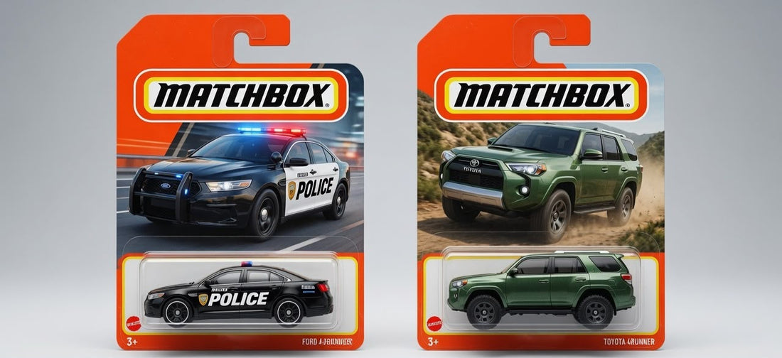 Matchbox Collection Review: Ford Police Interceptor and Toyota 4Runner