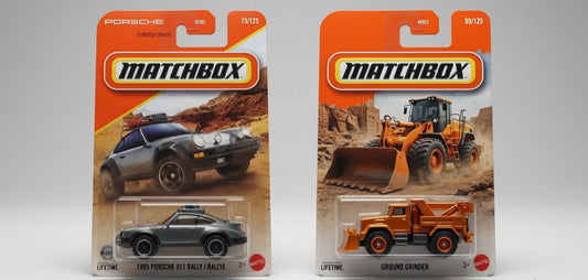 Matchbox Collector’s Spotlight: 1985 Porsche 911 Rally and Ground Grinder