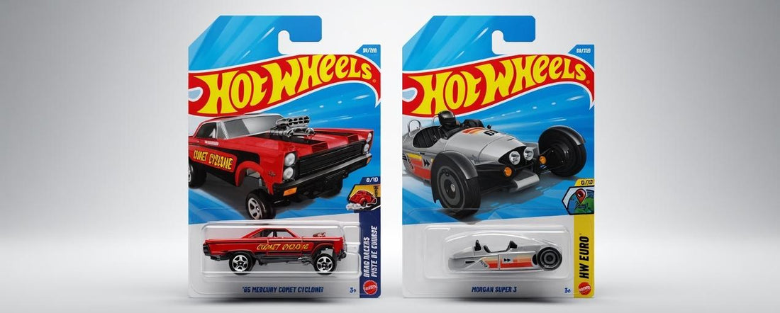 Why the HotWheels ’65 Mercury Comet Cyclone and Morgan Super 3 Deserve a Spot in Your Collection