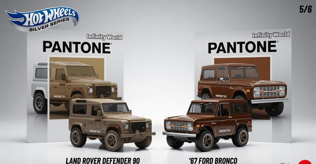 HotWheels Silver Series Pantone Collection: A Complete Guide to Premium Miniature Cars