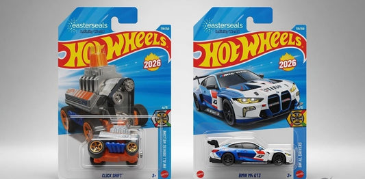 HotWheels BMW M4 GT3 & Click Shift – Real vs Fantasy Die-Cast Car