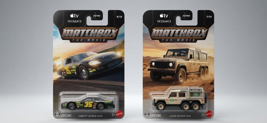 Matchbox Diecast Guide: Chevy Stock-Car vs Land Rover 6x6