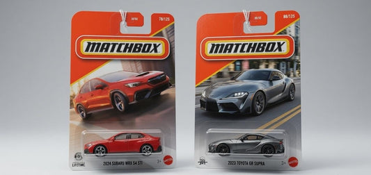 Performance Icons in Diecast: 2024 Subaru WRX S4 STI & 2023 Toyota GR Supra
