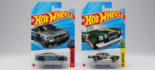 Hotwheels Diecast Icons: ’20 Charger Hellcat Meets Jaguar XJ-C V12 Coupé