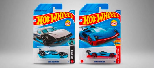 Hotwheels Future Racing Cars – High-Tail Chaser & Street Shrieker