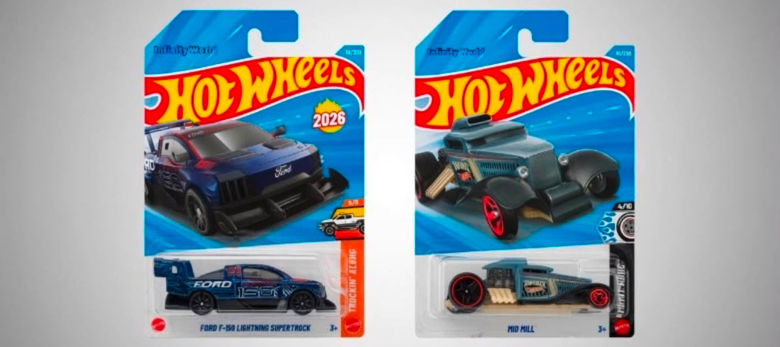 Hotwheels F-150 Lightning Supertruck vs Mid Mill Detailed Review